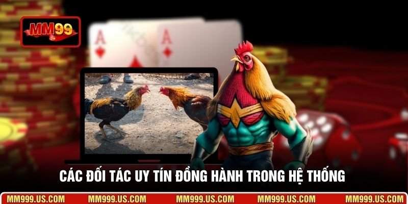 Các đối tác uy tín đồng hành trong hệ thống 